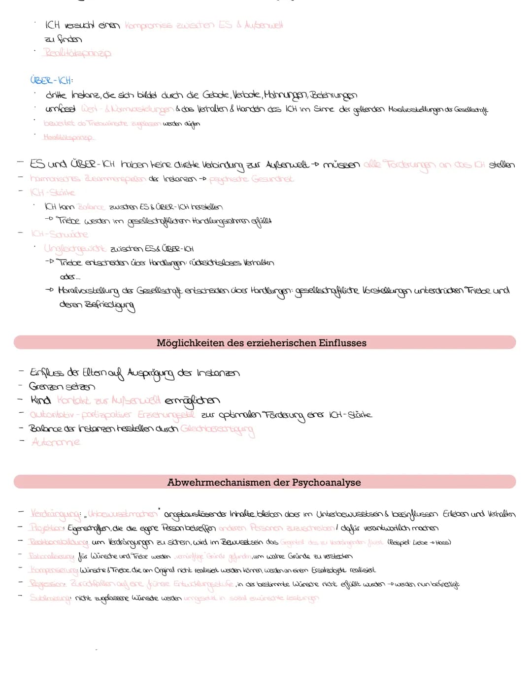 Zu der Person
voller Name: Sigmund Freud
sigmund freud
- lebte 1856-1939
Neurologe → entwickelte Psychoanalyse als Therapieform
Annahmen der