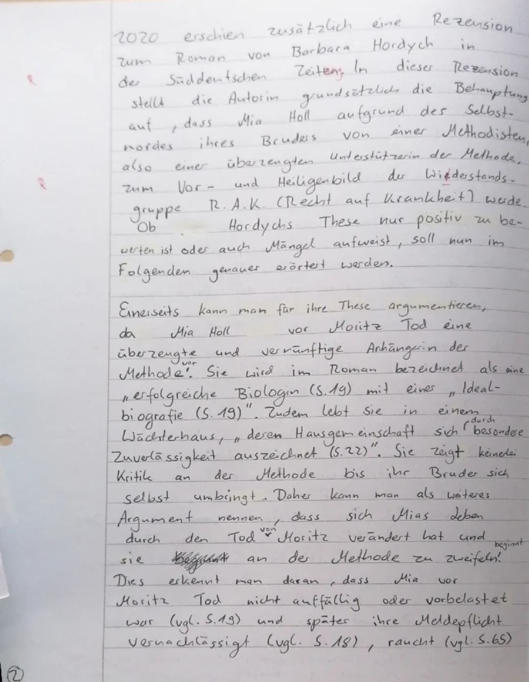 K1 BF D
2. Klausur
Hilfsmittel: Lektüre,,Corpus Delicti" von Juli Zeh, Duden,
Formulierungshilfen, Arbeitsblätter zum Aufbau eines
Erörterun