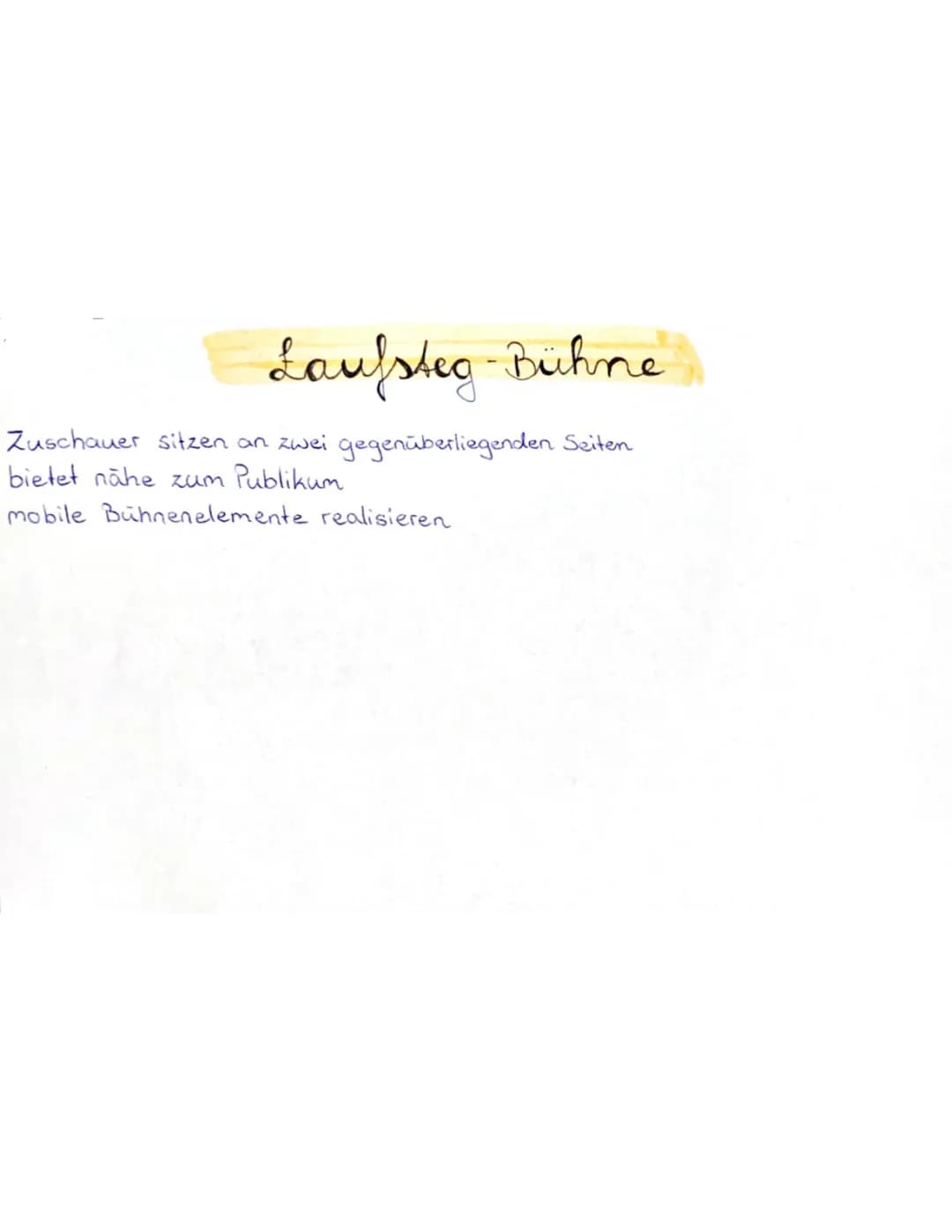 Lernkarten: Guckkastenbühne, Shakespeare-Bühne & Mehr 🎭