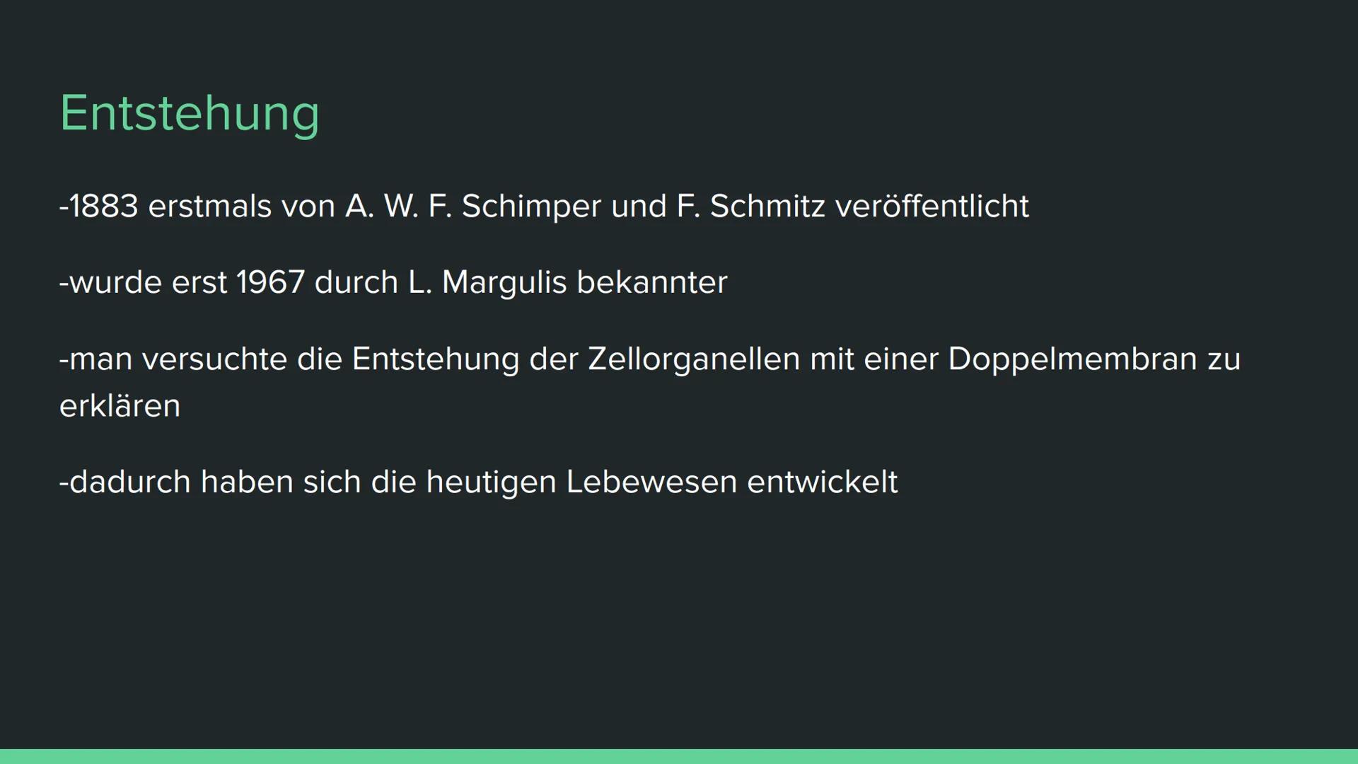 Endosymbiontentheorie Wortklärung
-endo = innen
-Symbiose = Zusammenleben von
Lebewesen mit gegenseitigen Nutzen
Bsp. Clowfische und Anemone