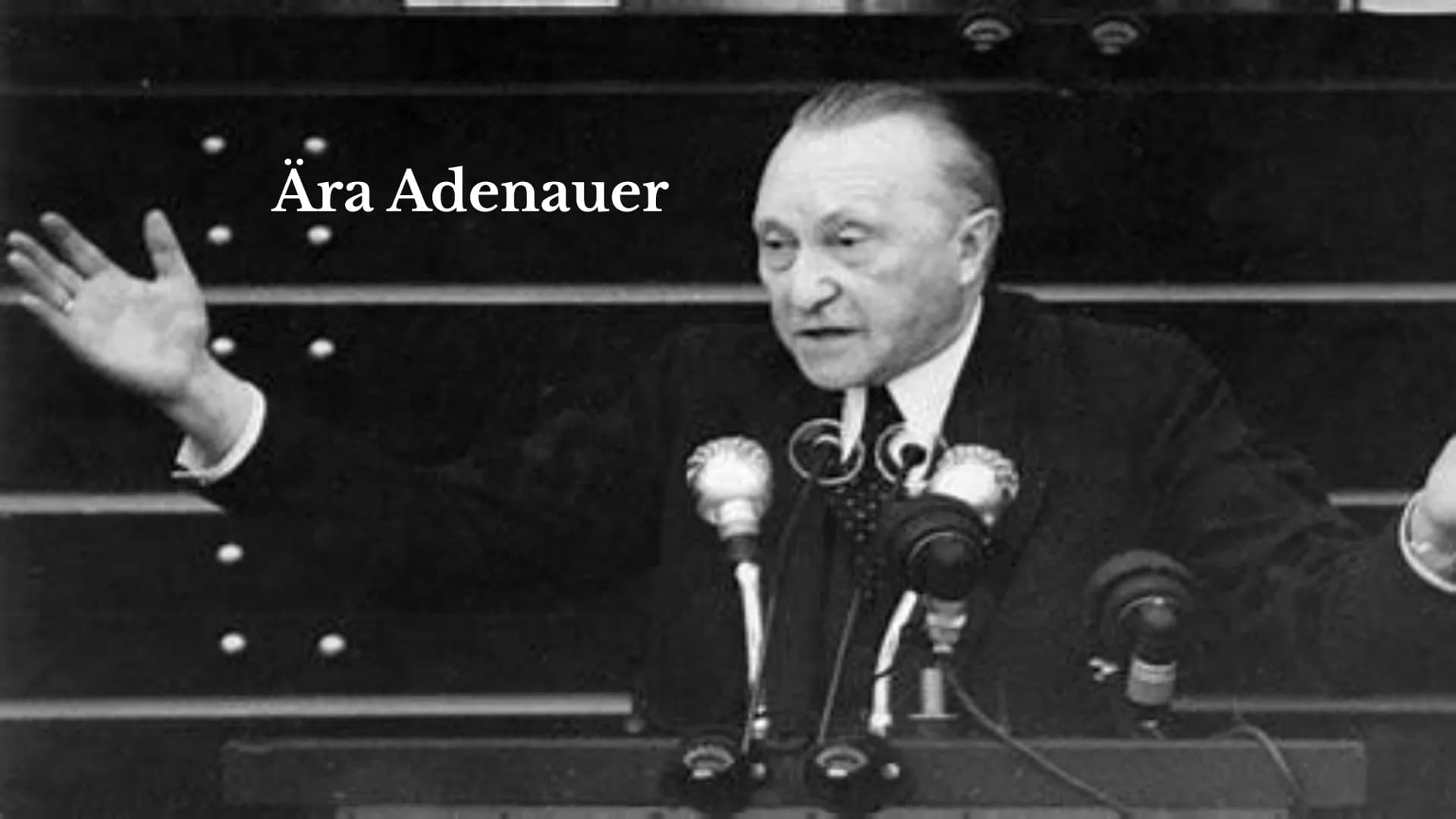 +
+
Bundesrepublik
Deutschland
ab 1949 ●
●
Themen
BRD und DDR im Vergleich
Gründerjahre 1949-1961
-> Westintegration in der Ära Adenauer
-> 