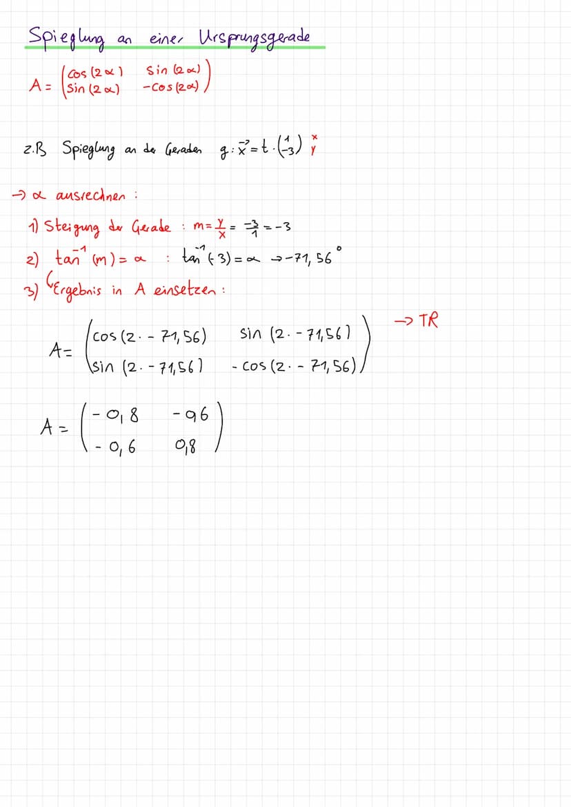 Matrixen
Matrixen Schreibweise:
2.B
1313
2032
0-222
Rechnen mit Matrixen:
2.B
A x² = 6²
addieren/Substrahieren.
1 2
03
2.B
12
+
4 1
30
4 1
3