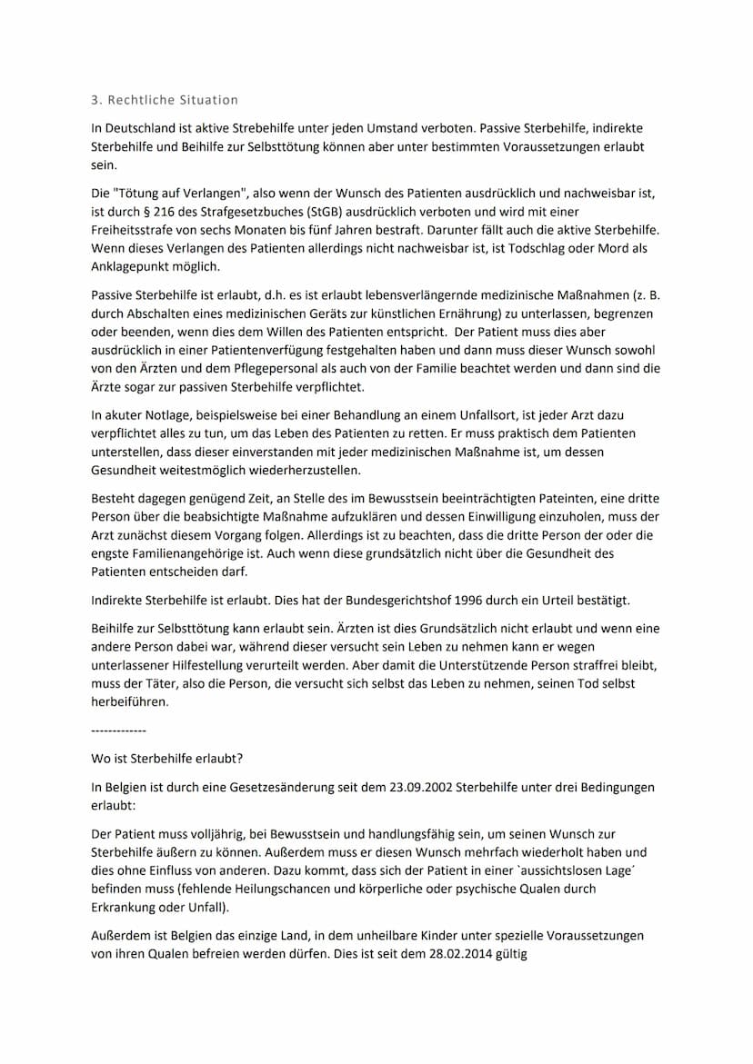 STERBE
HILFE
AKTUELLES
ETHISCHES PROBLEM
DER GESELLSCHAFT Ethisches Problem: Sterbehilfe
1. Ethische Problemstellung
Wir haben uns für die e