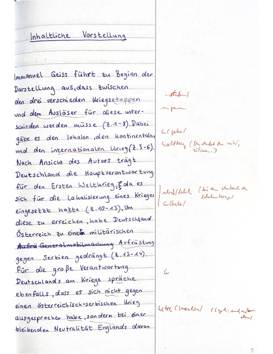 N
13. Mai 2022
4. Klausur
Nr. 1
Formale Beschreibung
Bei dem vorliegenden Textauszug handelt.
die
es sich um eine Darstellung,
Immanuel Geis
