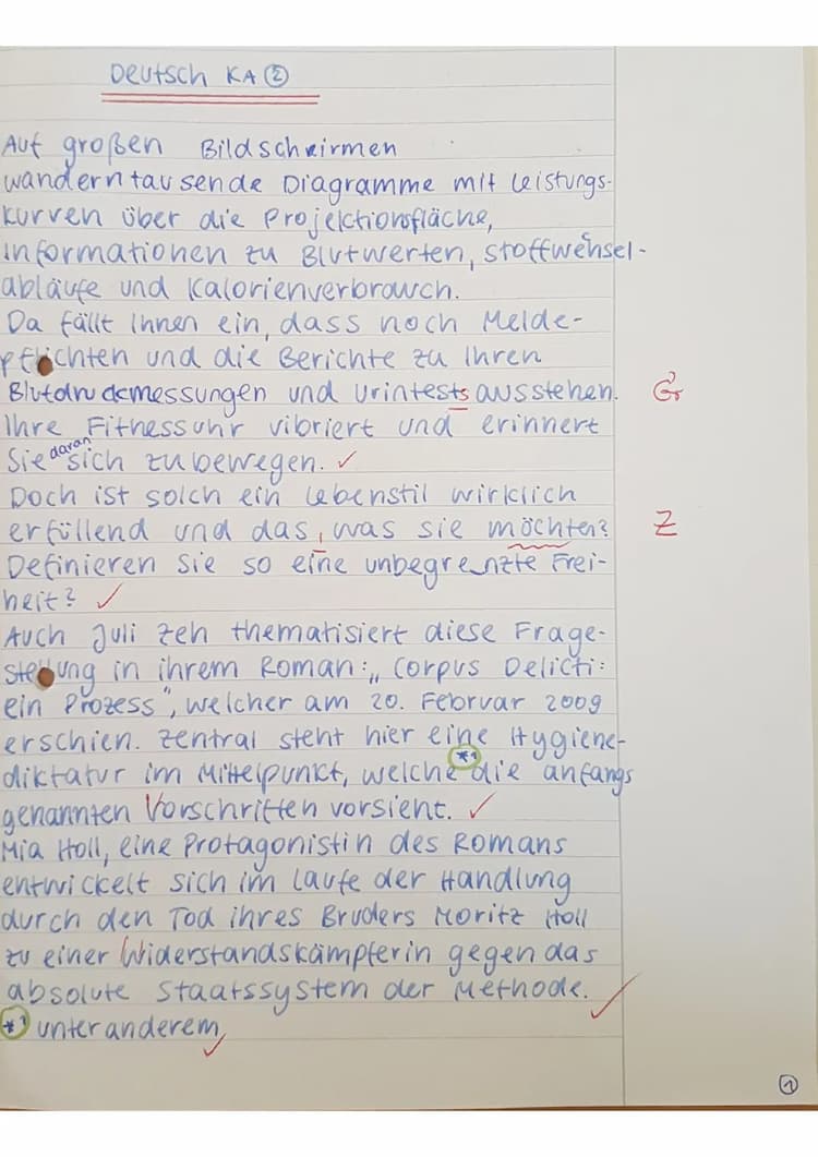 Know Klausur: Textgebundene Erörterung zu Corpus Deliciti thumbnail