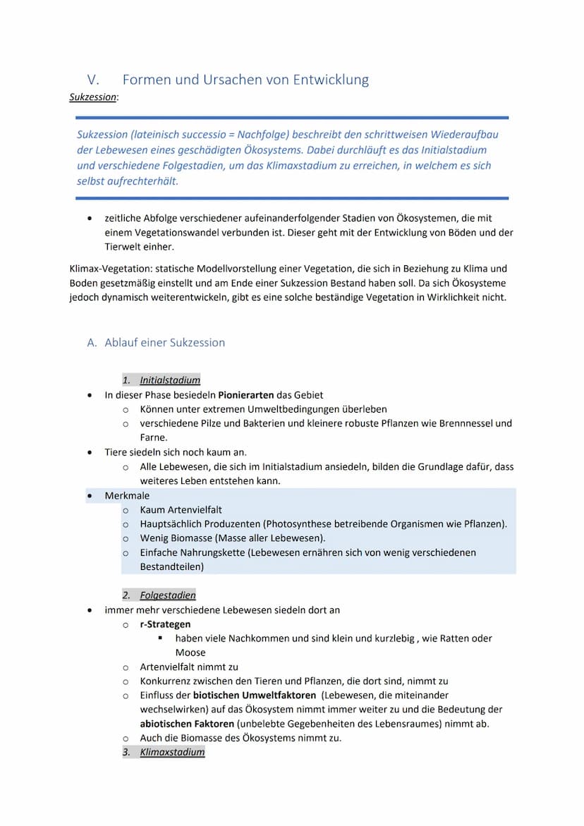 I.
A. Nahrungskette
Biolernzettel Part 1: Ökologie
Nahrungsbeziehungen
Jedes Tier ist ein Teil davon. Nahrungsketten weisen eine lineare Nah