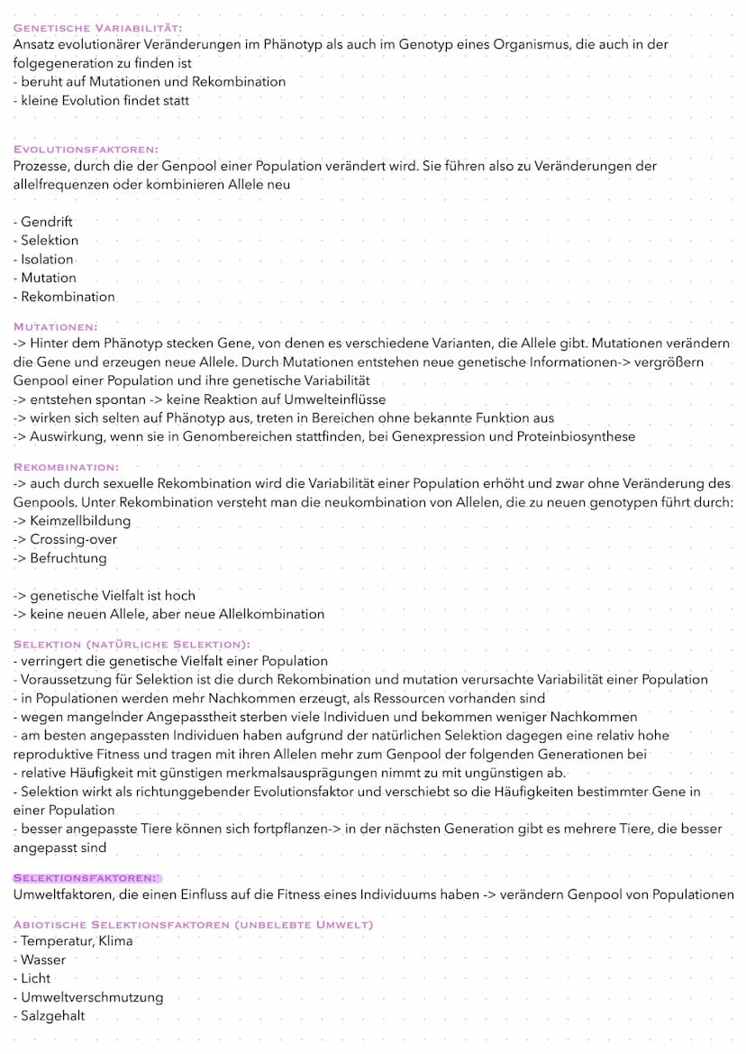 Biologic
EVOLUTION
BL Evolution
CARL VON LINNÉ:
-> schuf hierarchisches gegliedertes System und binäre Nomenklatur, die jedes Lebewesen eind
