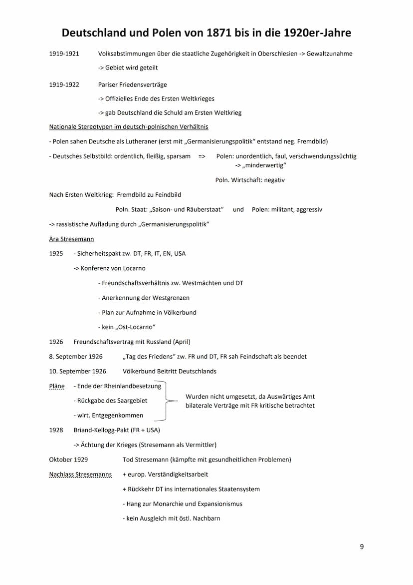 Deutschland und Polen von 1871 bis in die 1920er-Jahre
Die deutsche Reichsgründung
1870/71- Deutsch-Französischer Krieg
- dt. Annexion Elsas