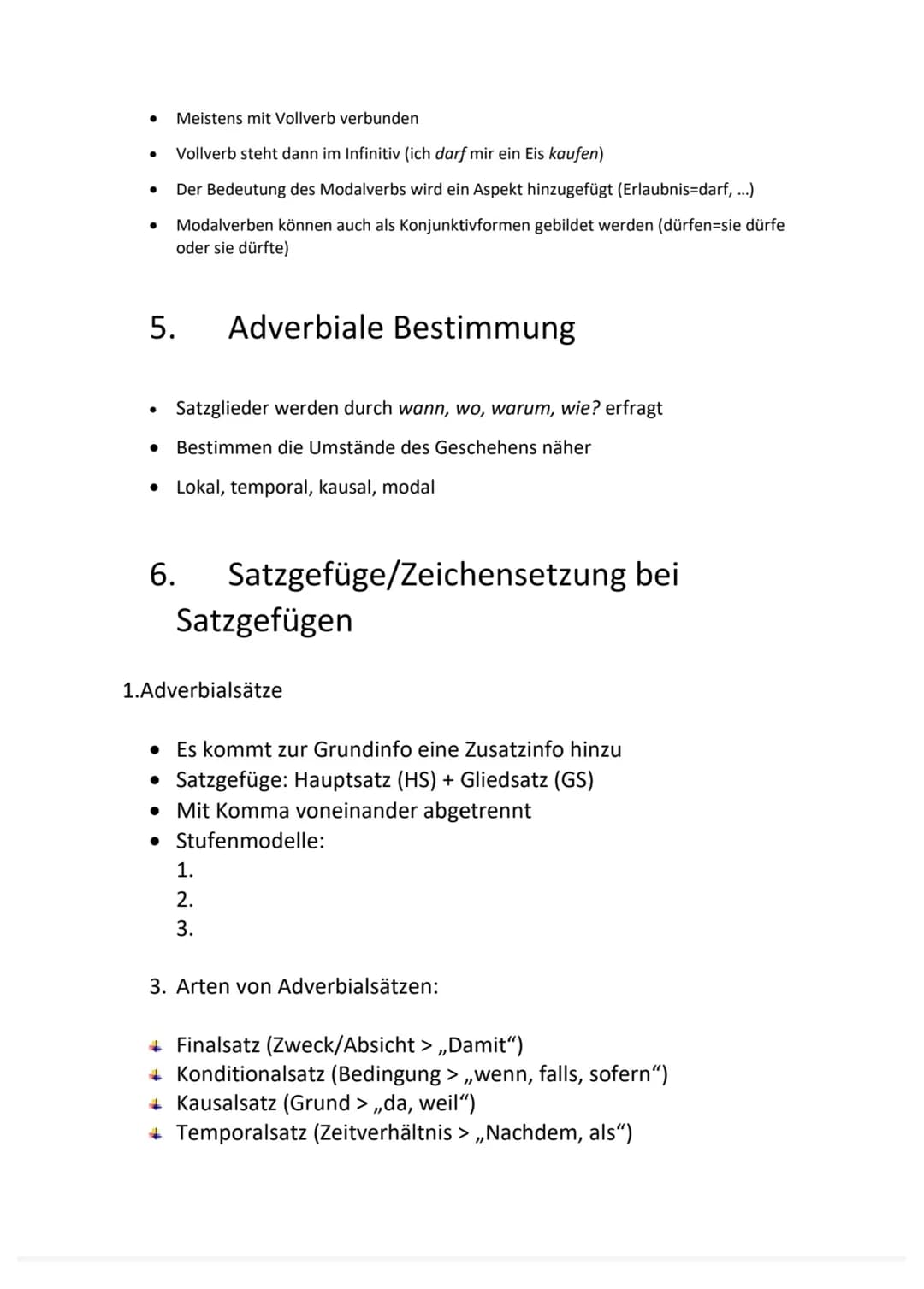 ●
●
●
●
Meistens mit Vollverb verbunden
Vollverb steht dann im Infinitiv (ich darf mir ein Eis kaufen)
Der Bedeutung des Modalverbs wird ein