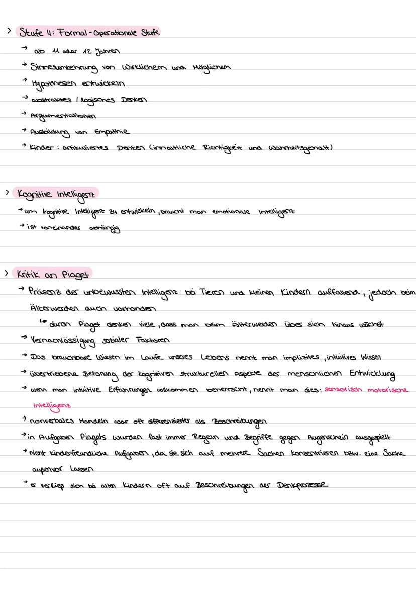 PIAGET
> Zentrale Begriffe
→Schema: → bildet Grundbaustein des menschlichen Gewissens
→
organisiertes Wissen- und Verhaltensmuster
Ordner"
"
