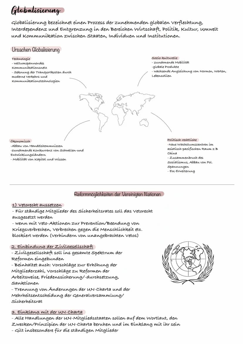 GRW Lernbereich 1
- Internationale Politik in der globalisierten Welt -
Internationale Beziehungen
DEF.: Das Geflecht aus wirtschaftlichen, 