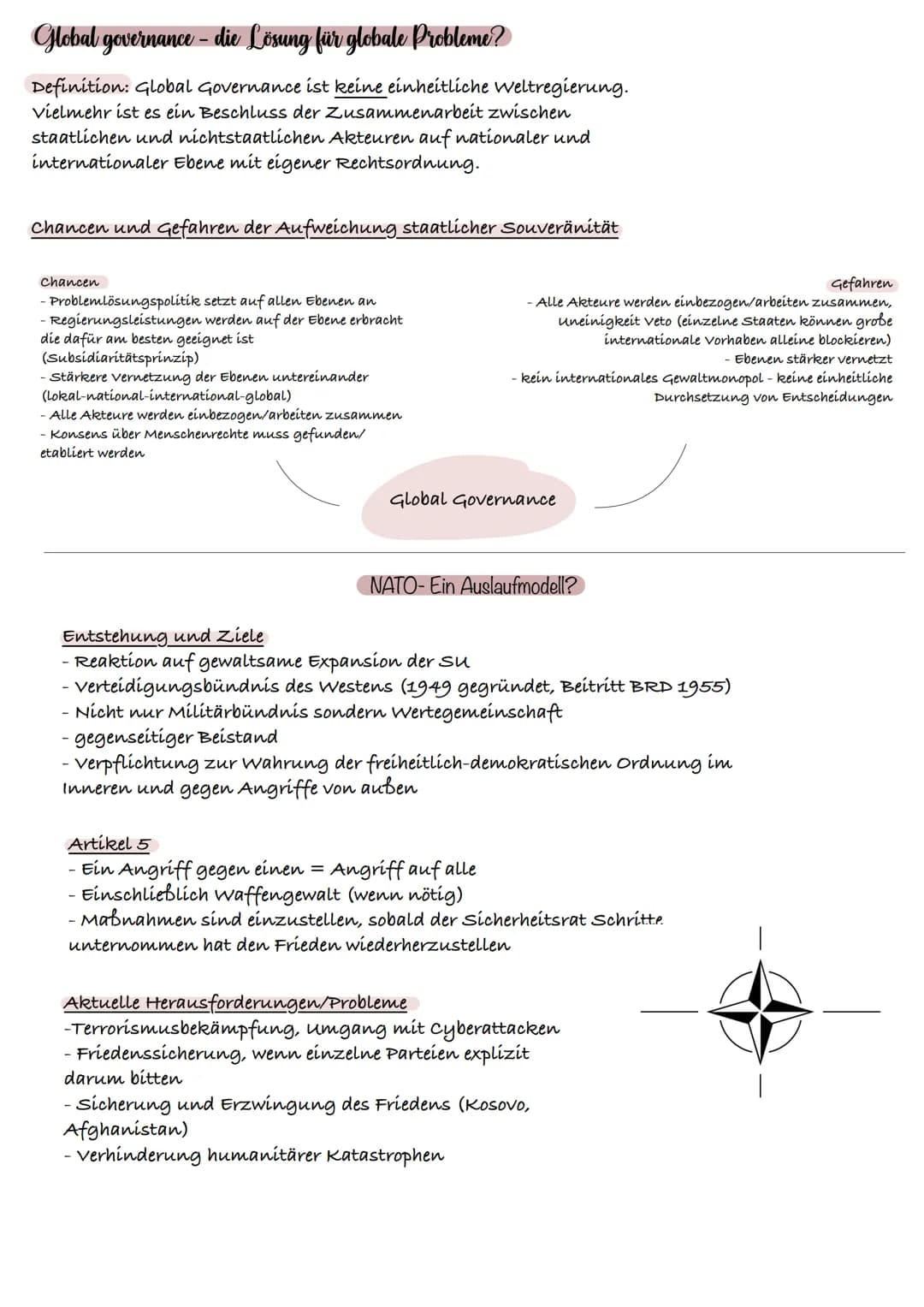 GRW Lernbereich 1
- Internationale Politik in der globalisierten Welt -
Internationale Beziehungen
DEF.: Das Geflecht aus wirtschaftlichen, 