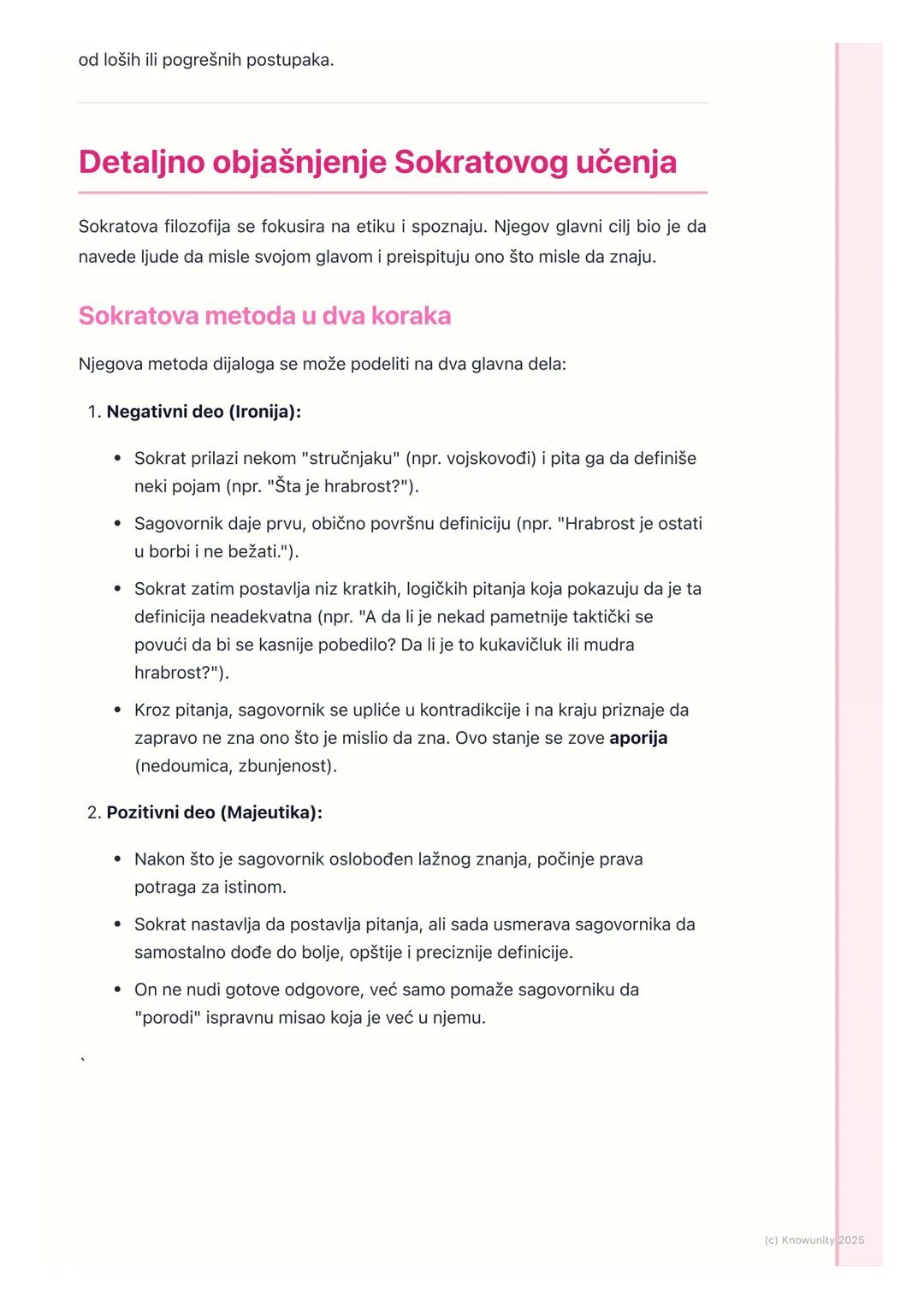 # Sokrat

## Uvod u Sokratovu filozofiju

Sokrat (oko 470-399. p.n.e.) je bio atinski filozof, smatra se jednim od
osnivača zapadne filozofi