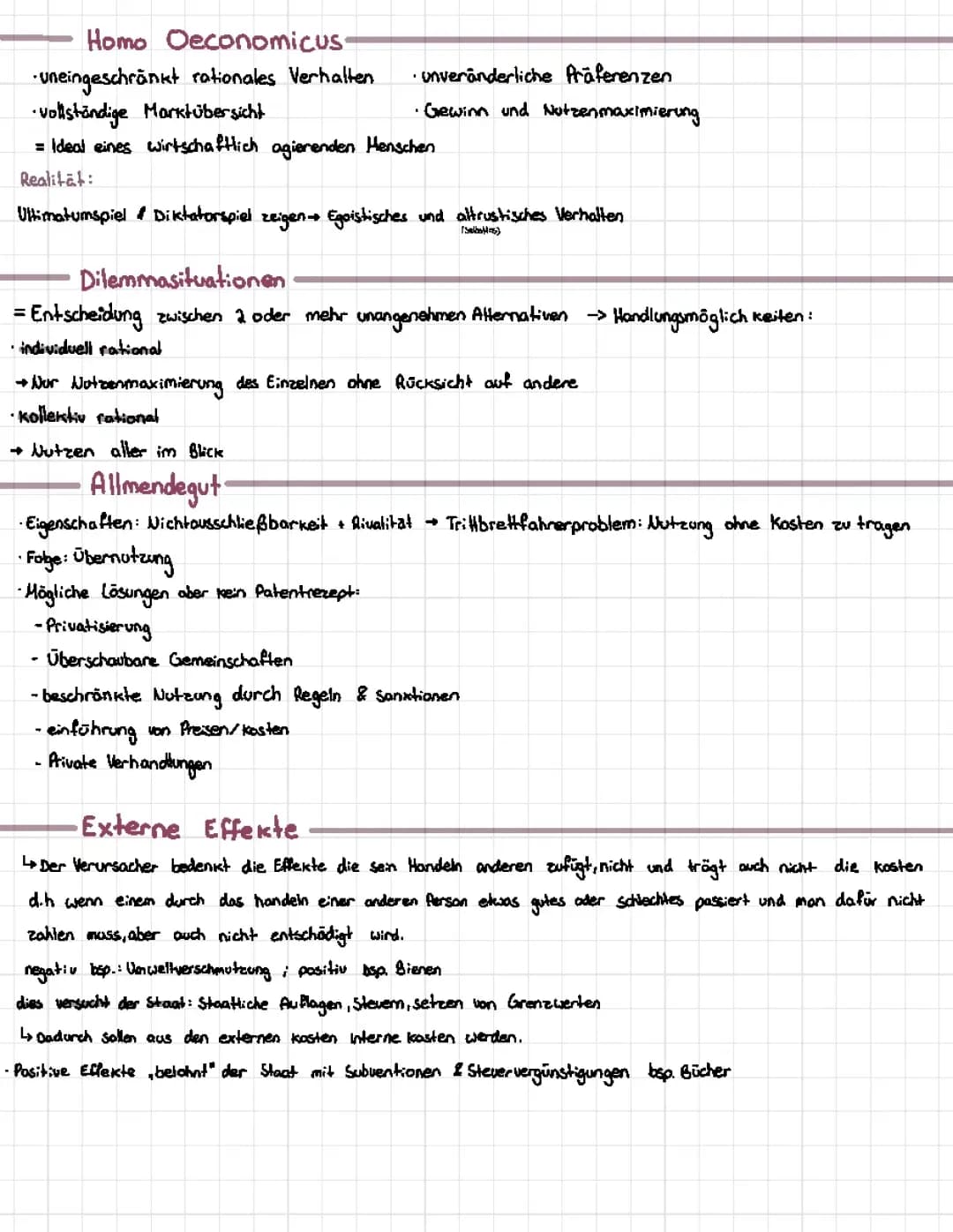 Grundlagen VWL