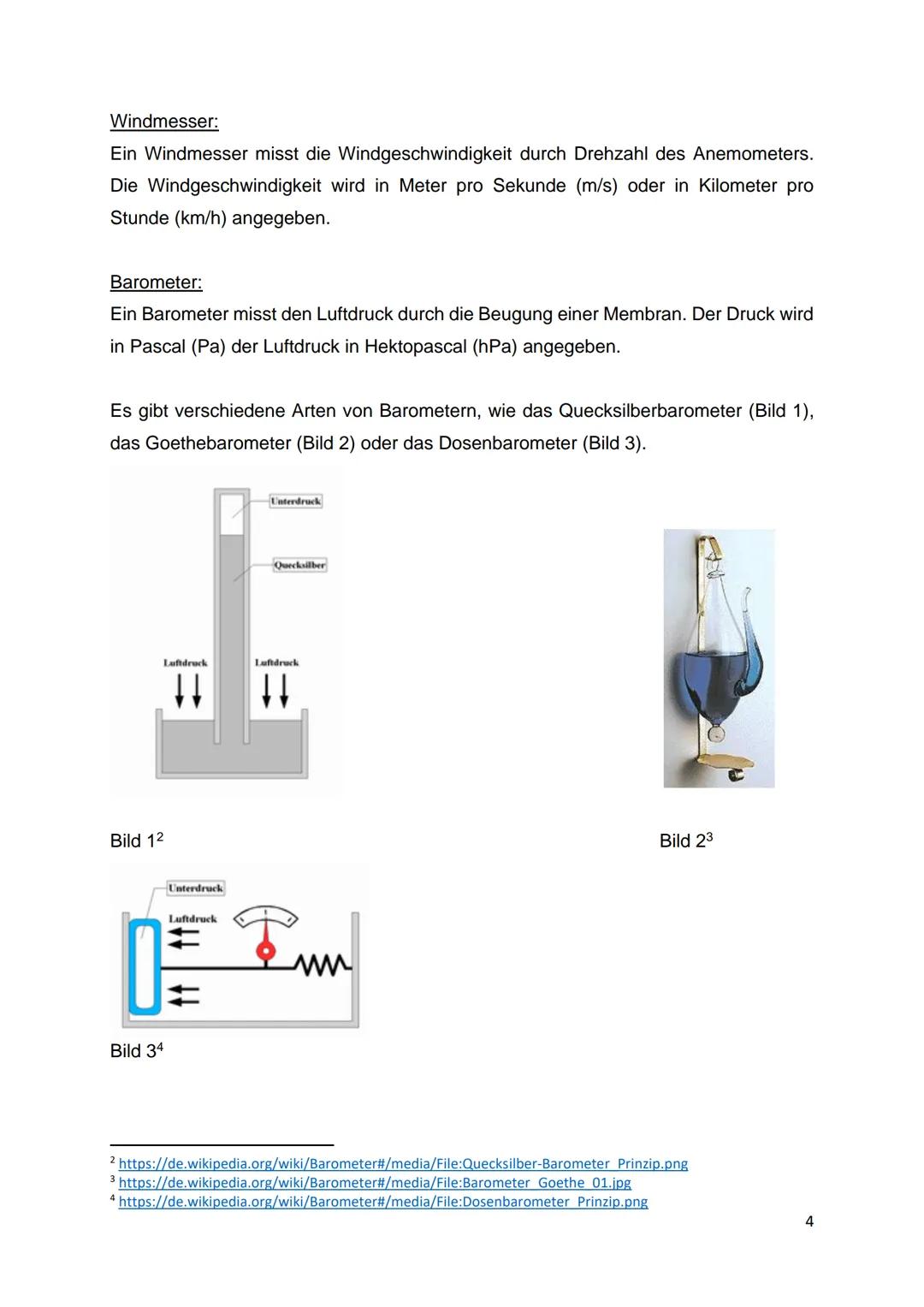 Name

Klasse

Bau eines meteorologischen Messgerätes Gliederung:

1. Einleitung

2. Physikalische Zusammenhänge

3. Materialliste

4. Bauabl