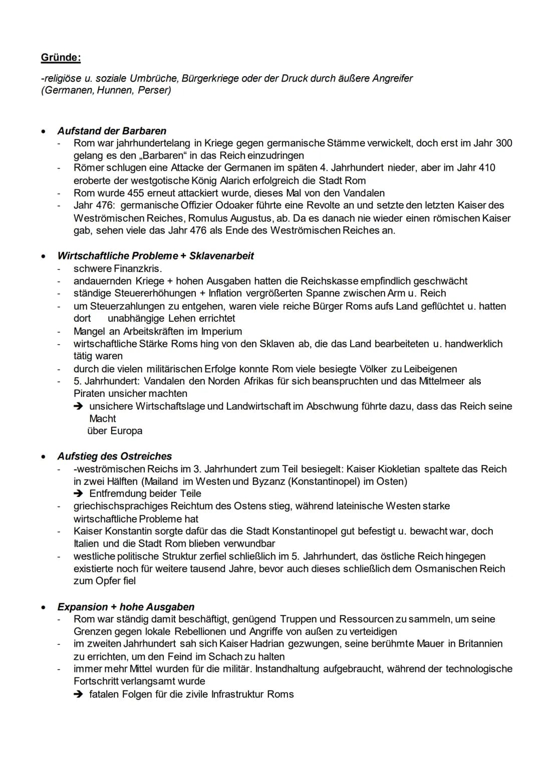 Ereignisse:
284-305: Reformen von Diocletians
286-291: Krieg mit Franken und Alemannen
Völkerwanderung
290-296: - Kämpfe gegen Usurpatoren i