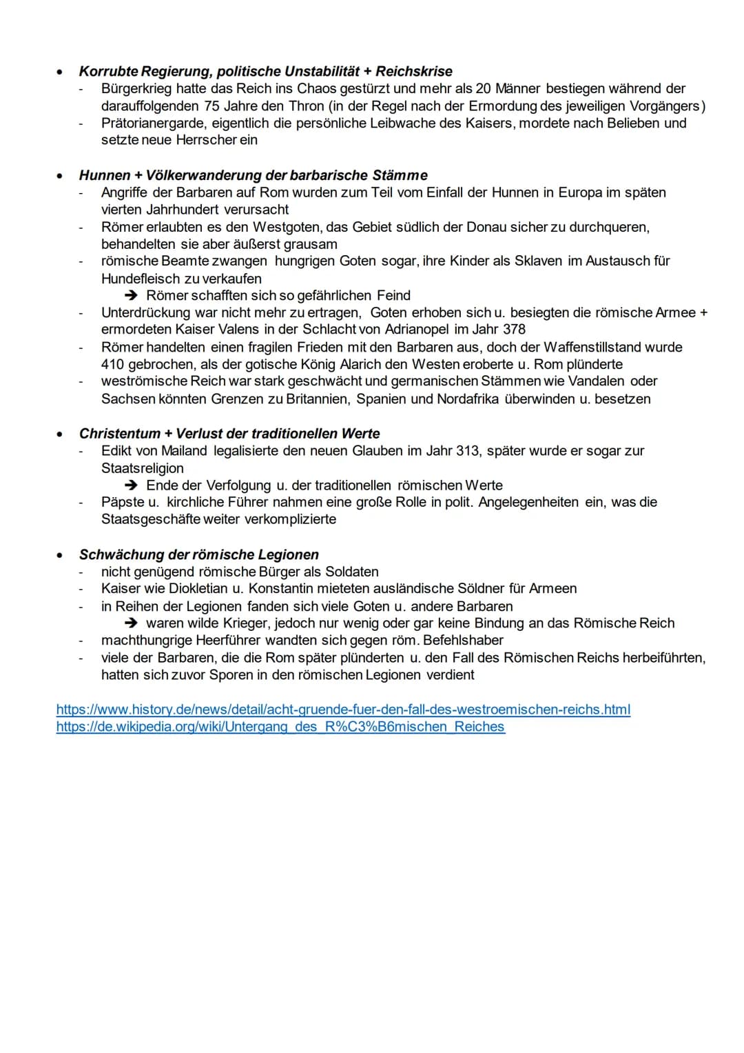 Ereignisse:
284-305: Reformen von Diocletians
286-291: Krieg mit Franken und Alemannen
Völkerwanderung
290-296: - Kämpfe gegen Usurpatoren i
