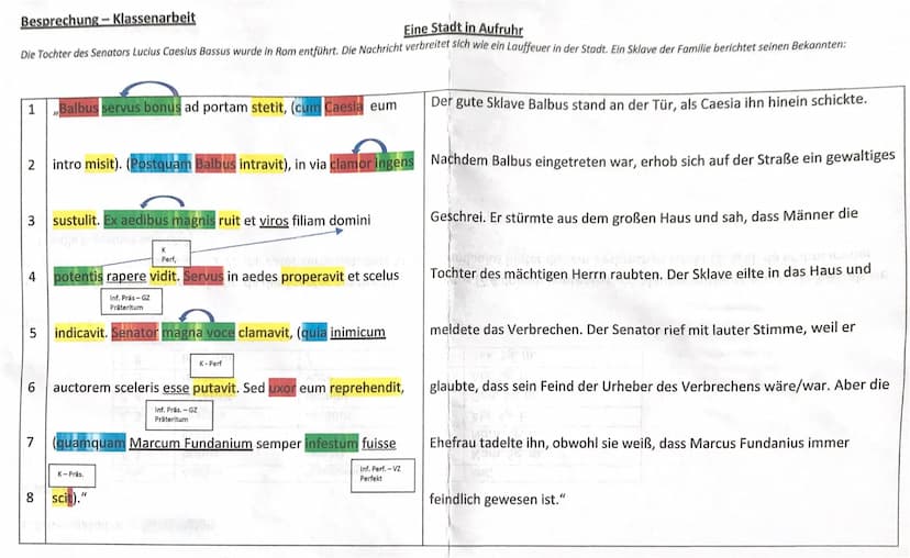 Vokabelhilfen:
Z.1: intro - hinein
1. Adverbialsätze ->Subjunktion
2. Adjektive:
Zeile
Z. 1
Z. 2
Z. 3
Z. 4
Z. 5
Z. 8
Z.2 sustuli-Perf. von t