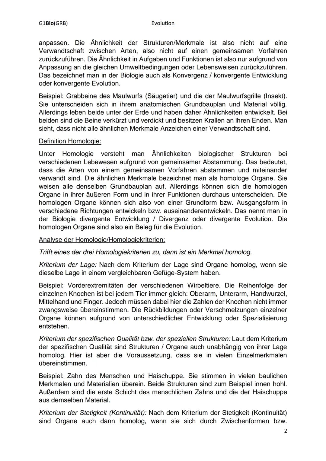 G1Bio(GRB)
Evolution
► Rekonstruktion der stammesgeschichtlichen Abläufe der Organismen
I. Systematik: hierarchisches System (Rskofga)
Ziel 