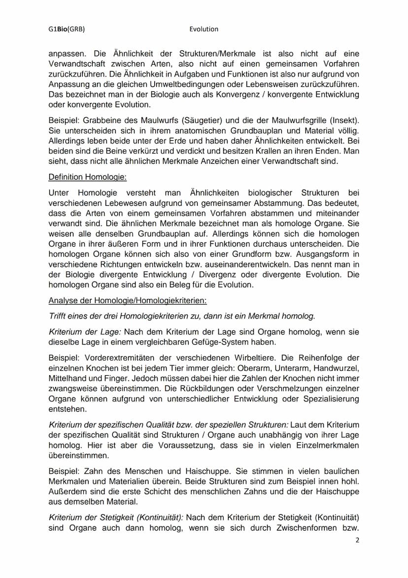 G1Bio(GRB)
Evolution
► Rekonstruktion der stammesgeschichtlichen Abläufe der Organismen
I. Systematik: hierarchisches System (Rskofga)
Ziel 