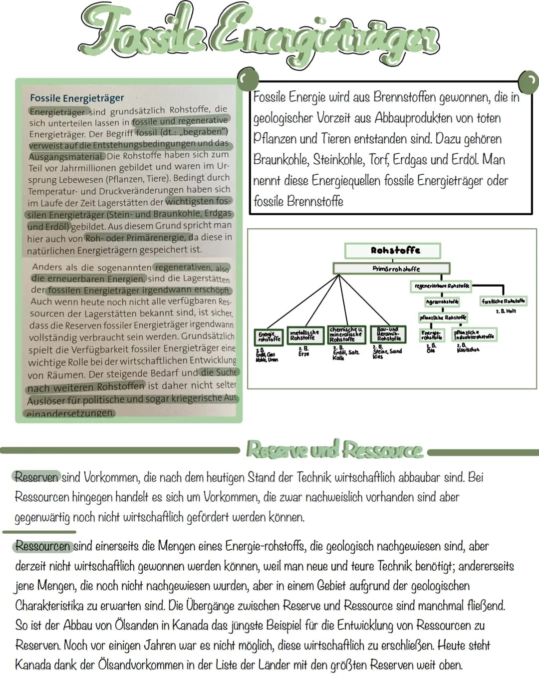 Tosta Euagidriger
Fossile Energieträger
Energieträger sind grundsätzlich Rohstoffe, die
sich unterteilen lassen in fossile und regenerative
