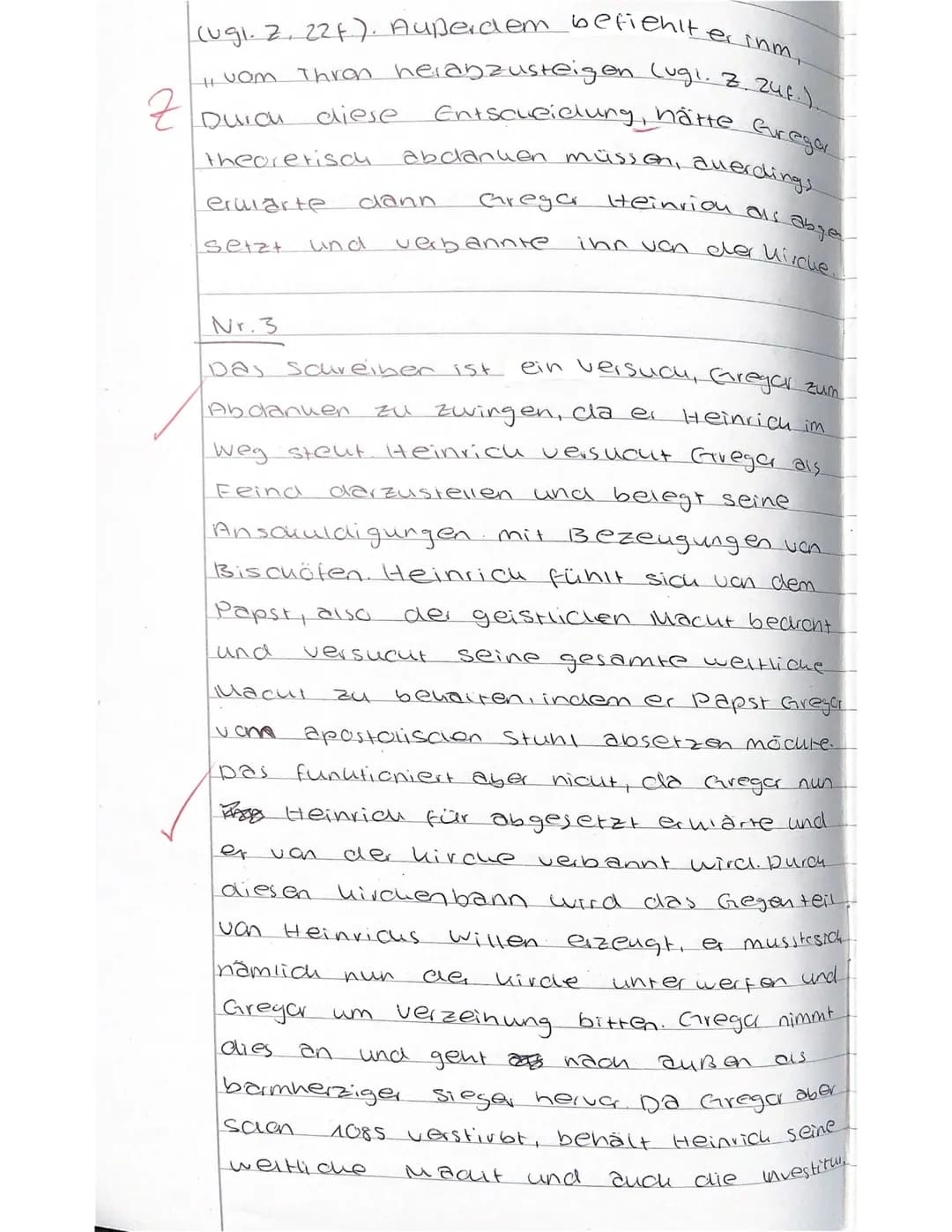 5
10
15
20
GE GK EF
I. Klausur
24.11.2020
Brief Heinrichs IV. an Papst Gregor VII. (Hildebrand)
Im 11. Jahrhundert war es zwischen dem Kaise