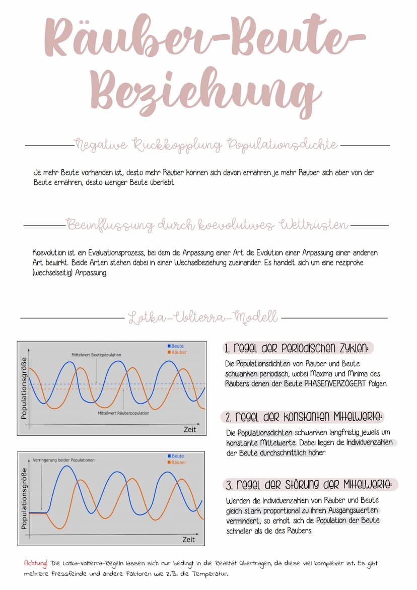 Ökologische Nische
Definition
Die ökologische Nische bezeichnet die Gesamtheit aller biotischen (Konkurrenz, Feinde, Parasiten)
und abitiosc