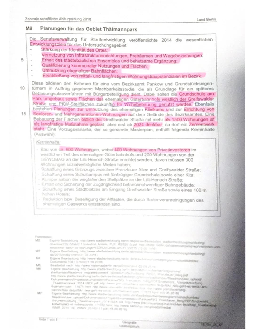 Gutachten
Z. Klausur 2023, Leistungskurs Geografie
Kurs-/Schulhalbjahr: 1. Kurs-/ Schulhalbjahr
Aufgabenart:
Defaultaufgabenart
Kursleitung: