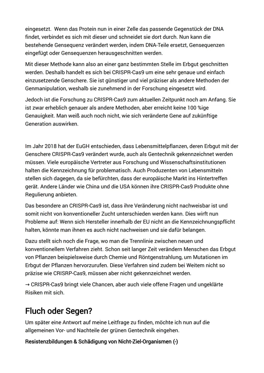 Themen
Leitfrage: Können wir 2050 unsere wachsende Weltbevölkerung noch ohne genetisch
veränderte Lebensmittel ausreichend ernähren?
●
●
(Ei