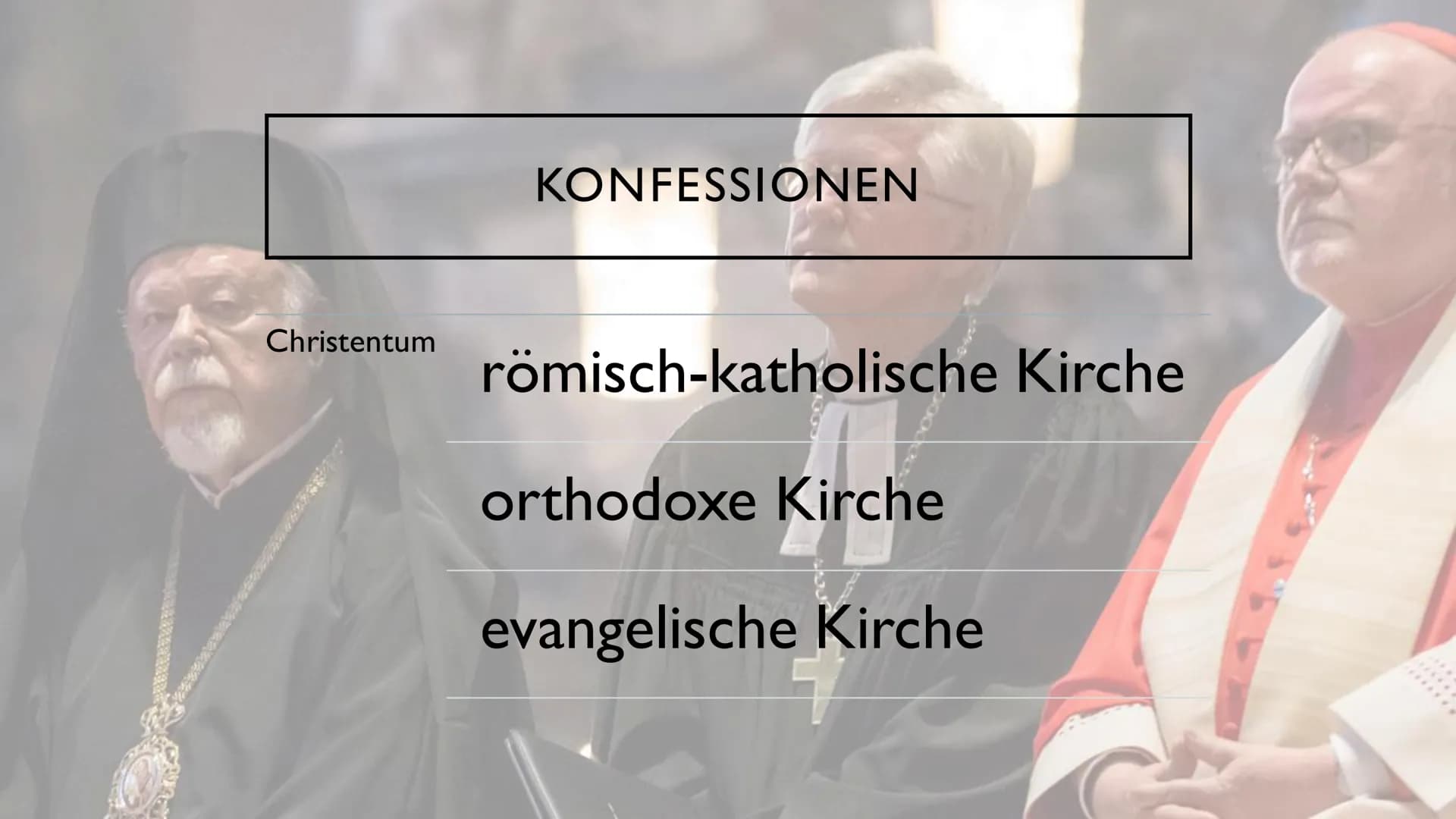 DAS CHRISTENTUM
OPY
eine Präsentation von Kelly
DI
XC
EGO TAS-
SUM ET
VIA VITA
VERI
कम INHALTSVERZEICHNIS
Fakten
Konfessionen
Jesus Christus
