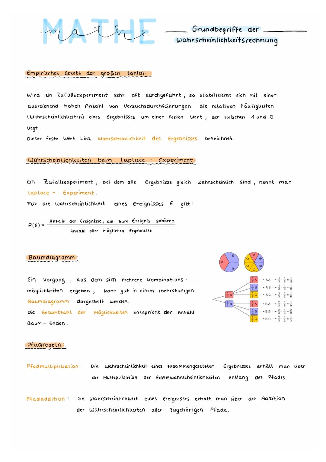 Wahrscheinlichkeitsrechnung