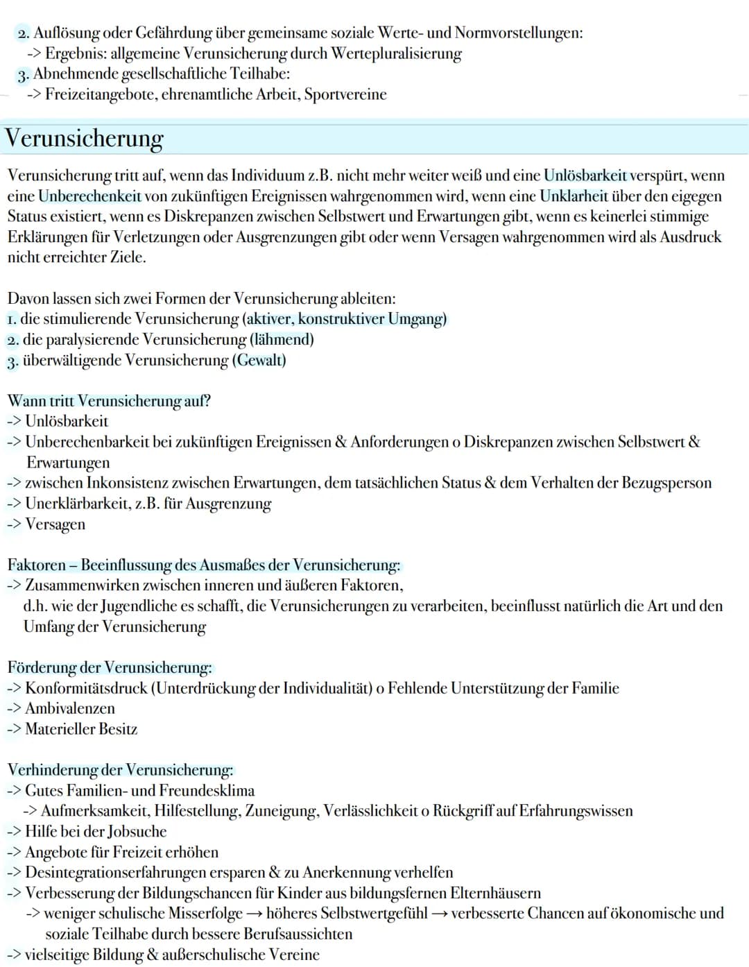 Heitmeyer Grundannahmen
Heitmeyer geht davon aus, dass das zentrale Problem der heutigen Gesellschaft, die Individualisierung ist.
Individua