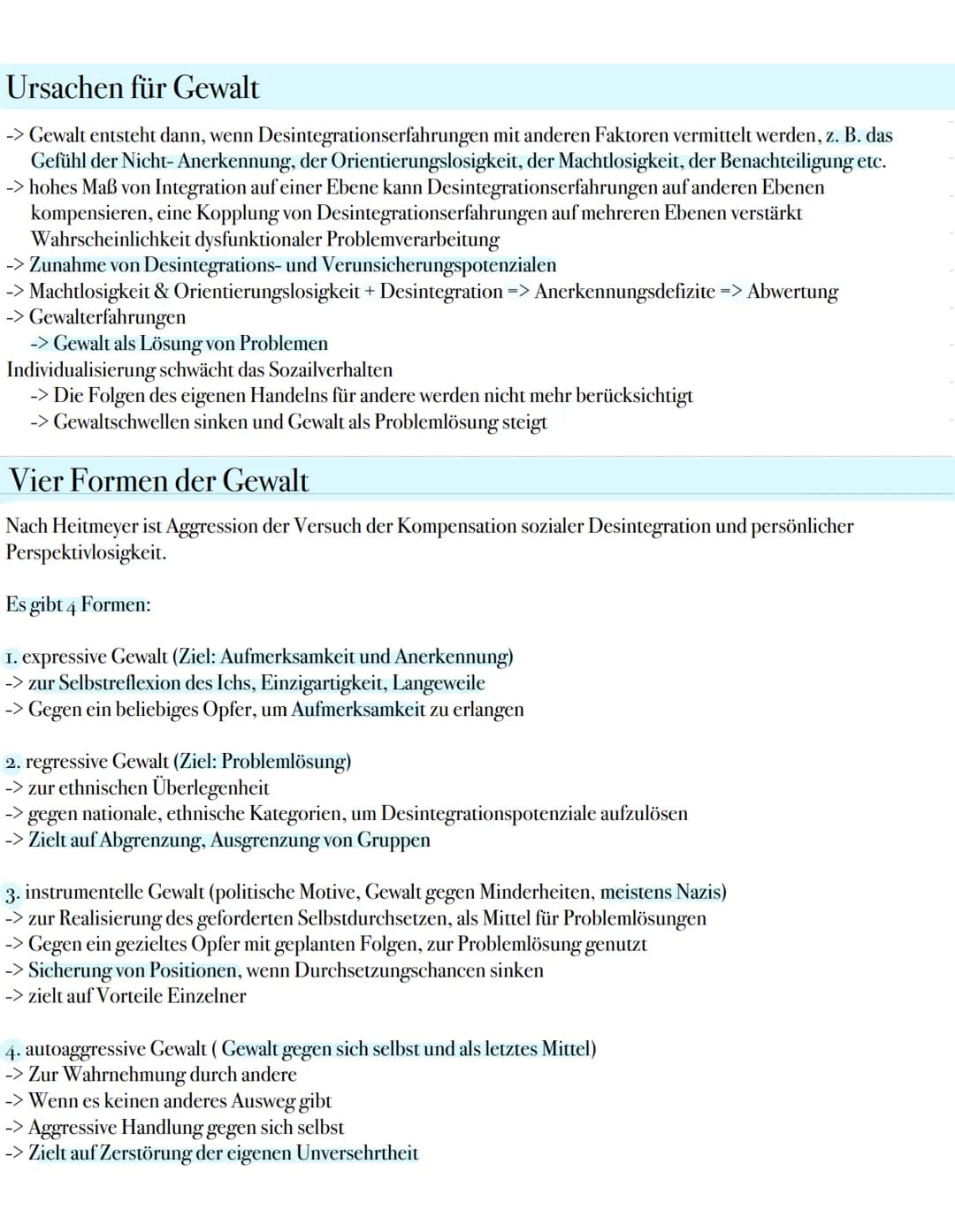 Heitmeyer Grundannahmen
Heitmeyer geht davon aus, dass das zentrale Problem der heutigen Gesellschaft, die Individualisierung ist.
Individua