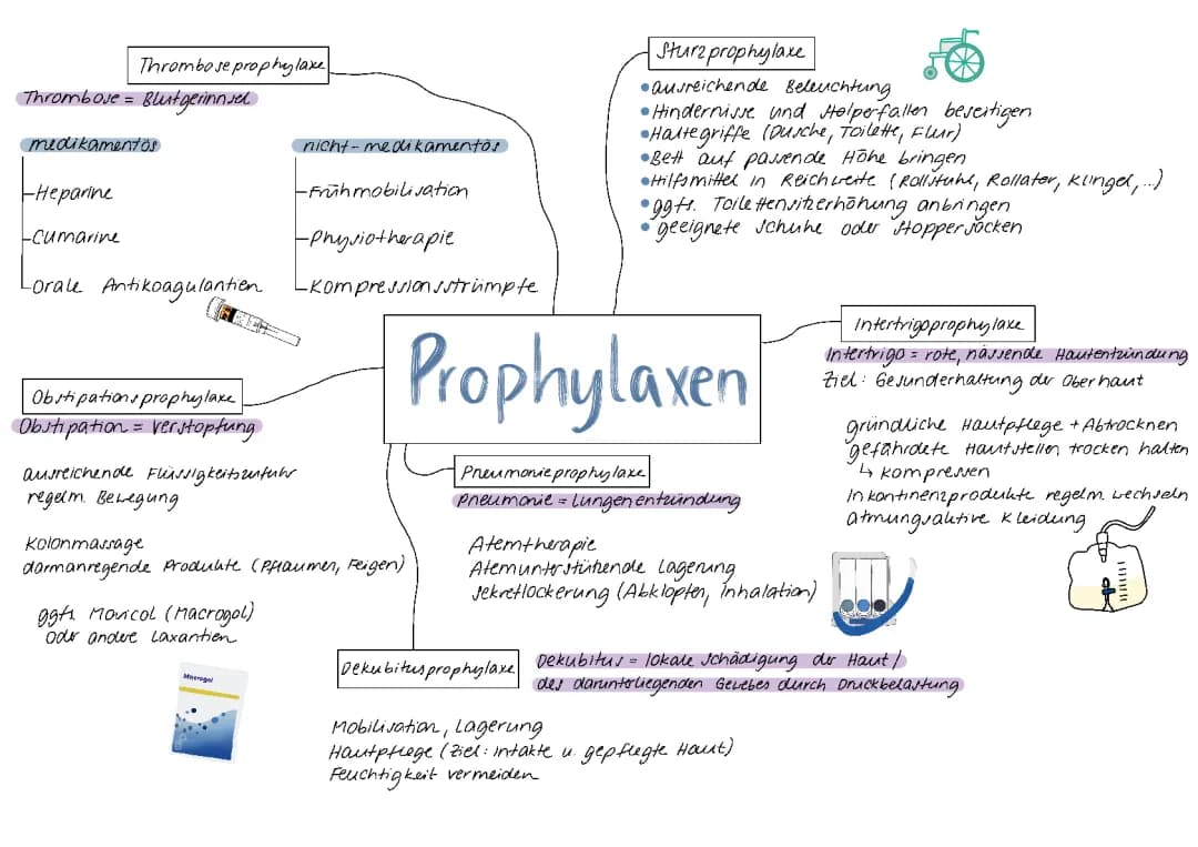 Prophylaxen in der Pflege