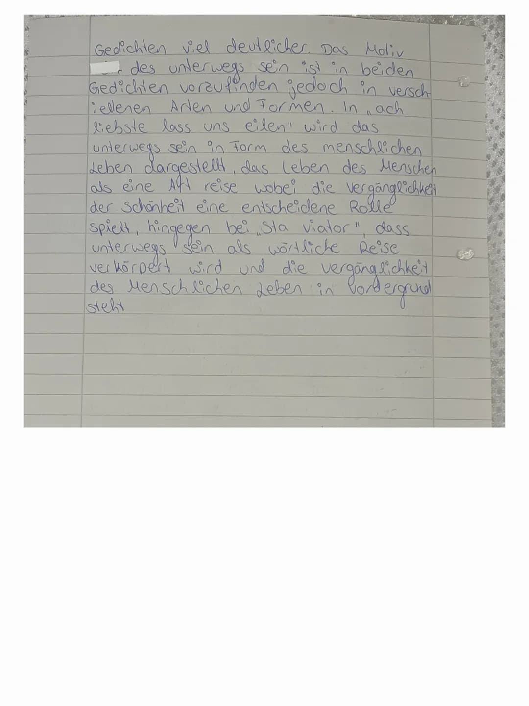 Aufgabe 3.
neben
..ach liebste lass uns eilen" hat
Martin Opitz auch,Sta viator!" veröffentlicht.
dass sich genau wie, ach liebste lass.
uns