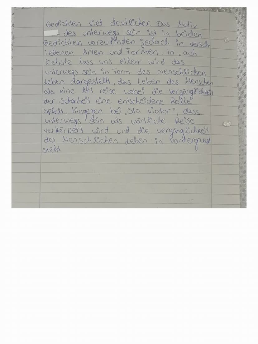 Aufgabe 3.
neben
..ach liebste lass uns eilen" hat
Martin Opitz auch,Sta viator!" veröffentlicht.
dass sich genau wie, ach liebste lass.
uns