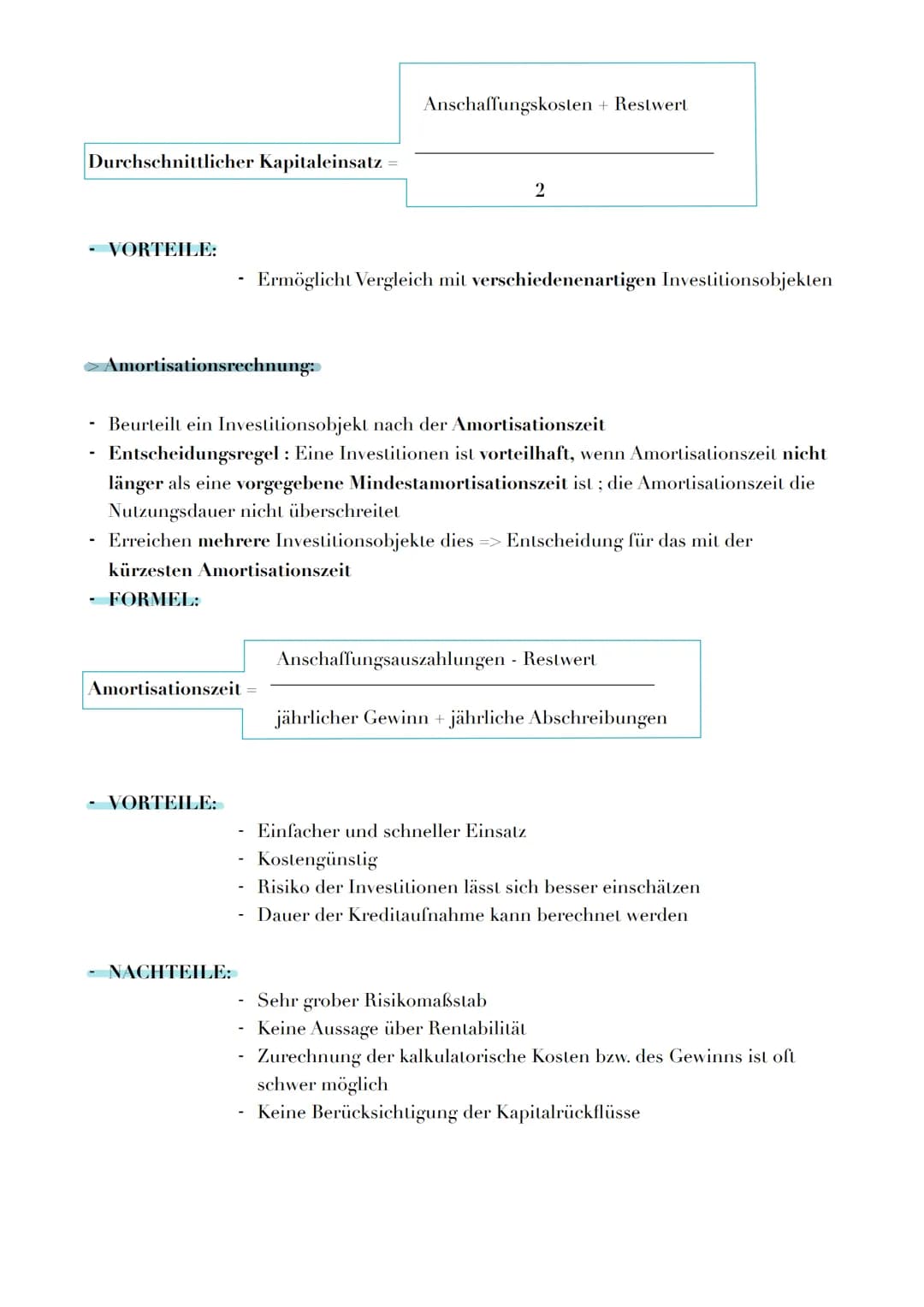 INVESTITIONEN:
- Definition:
> Investitionen sind die Verwendung von Finanzmitteln zur Beschaffung betrieblichen
Vermögens
> Investitionen g