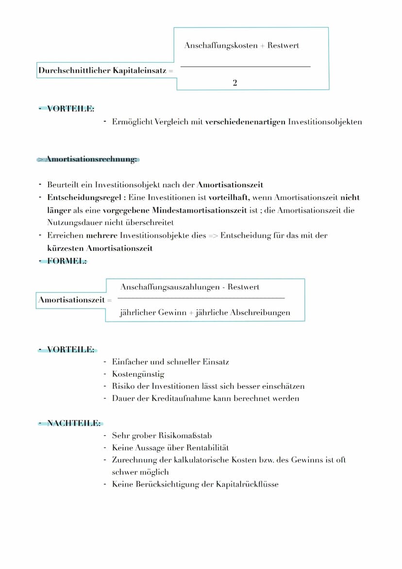INVESTITIONEN:
- Definition:
> Investitionen sind die Verwendung von Finanzmitteln zur Beschaffung betrieblichen
Vermögens
> Investitionen g