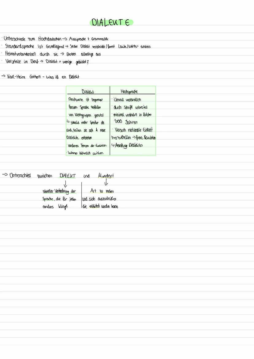 Art der Aussprache und
Grammatik der Standard sprache, bedingt vom Umfeld und Bildungsstandard <
KIEZDEUTSCH
• Verkürzen & Weglassen von Prö