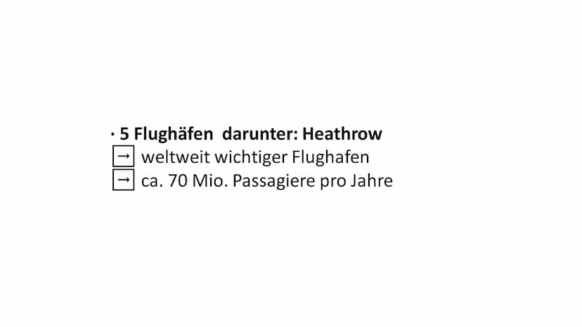 London - Weltstadt an der Themse • Global City (Weltstadt)
• an der Themse (Fluss)
• ca. 8 Mio. Einwohner
1/3 im Ausland geboren
Zuwanderer 