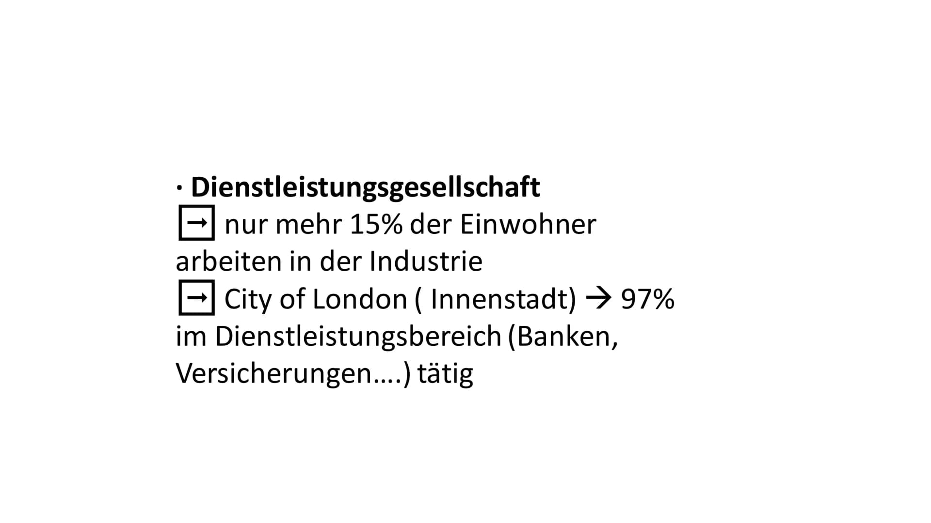 London - Weltstadt an der Themse • Global City (Weltstadt)
• an der Themse (Fluss)
• ca. 8 Mio. Einwohner
1/3 im Ausland geboren
Zuwanderer 