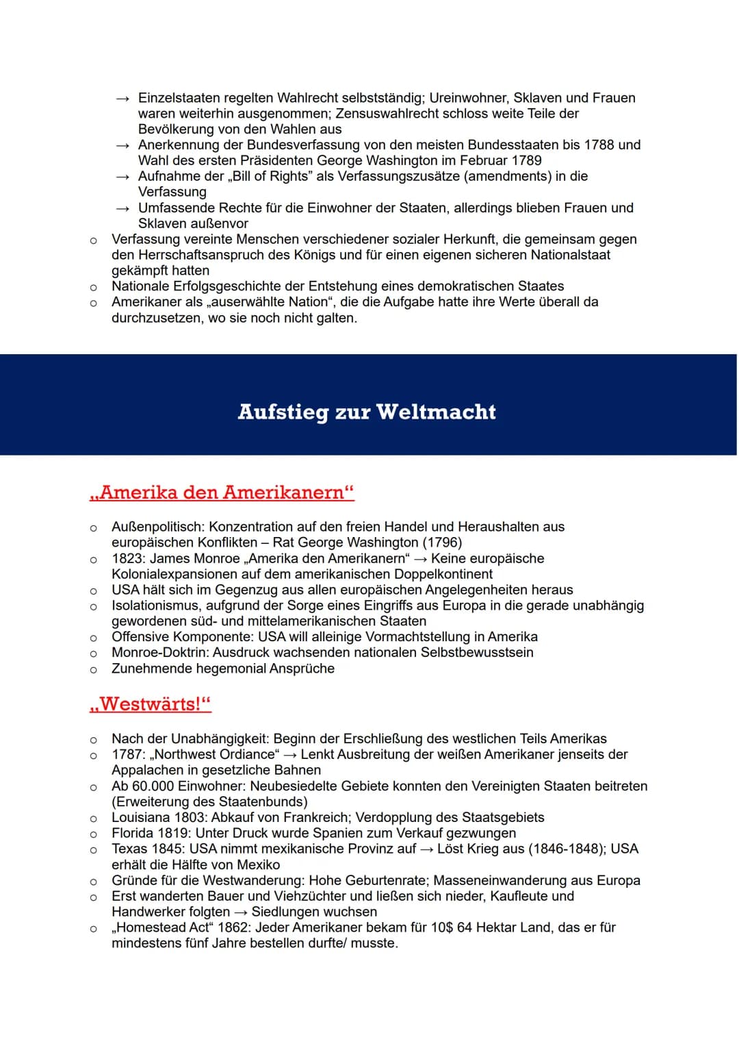 Die USA-
von den rebellischen
Kolonien zur globalen
Supermacht
— Ausbildung des US-amerikanischen Selbstbewusstseins
Europäer in Nordamerika