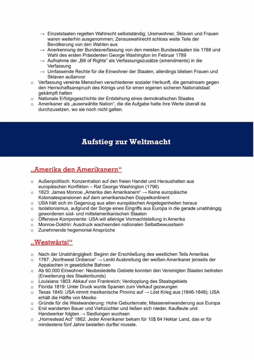 Die USA-
von den rebellischen
Kolonien zur globalen
Supermacht
— Ausbildung des US-amerikanischen Selbstbewusstseins
Europäer in Nordamerika