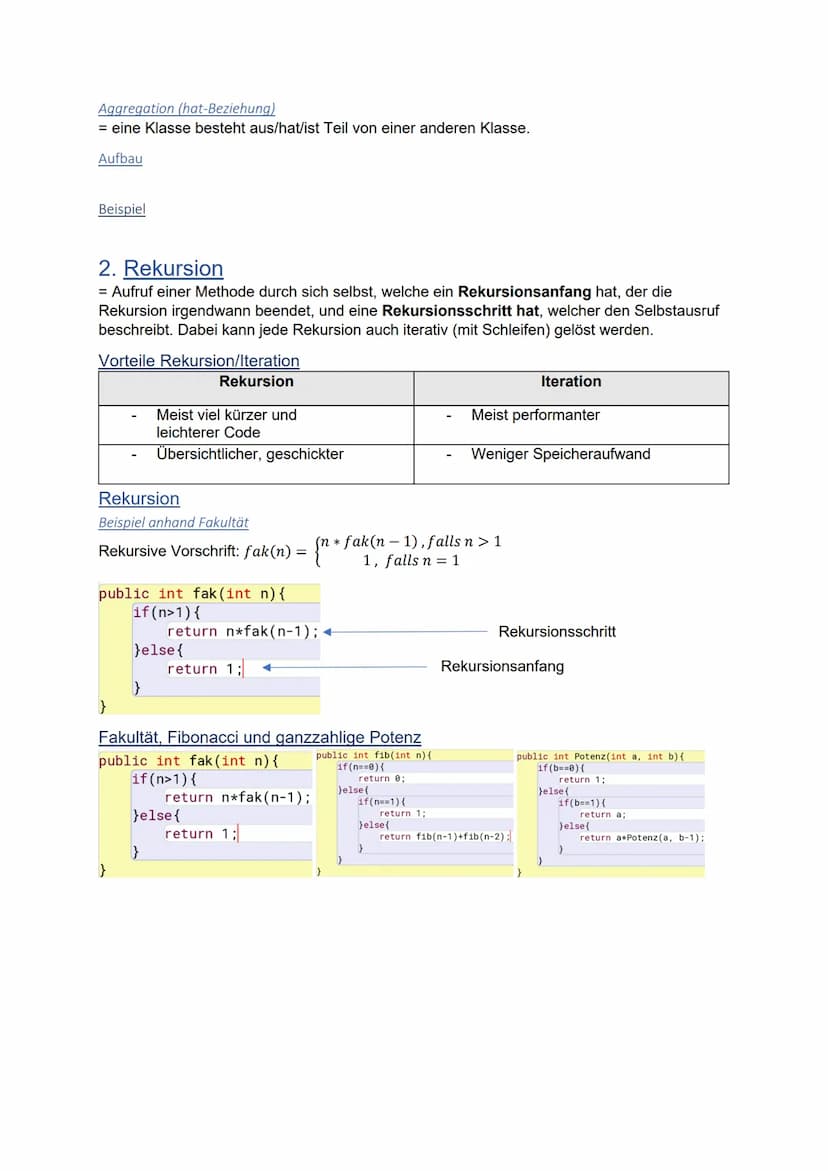 Informatik Zusammenfassung
Abitur
Mikail Bozburun Inhaltsverzeichnis
1. Objektorientierte Modellierung/Programmierung..
Klasse......
Konstru