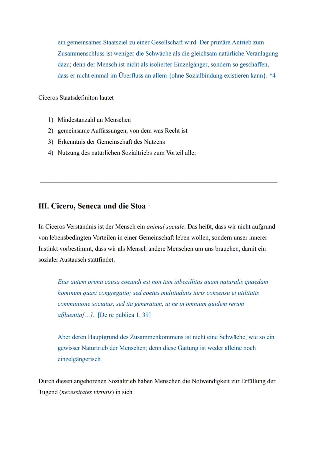Die Stoa und Cicero
Josephine
Inhaltsverzeichnis
I. Stoa
II Stationen der Stoa
I.II Das Weltverständnis der Stoa
Q2, Latein I.III Die Philos