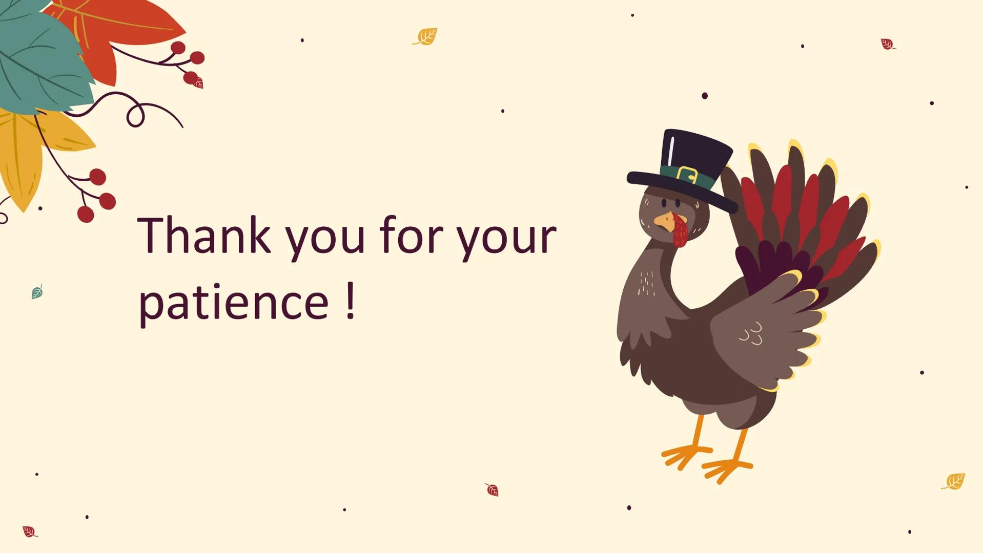 # Thanksgiving What is Thanksgiving ?

Annual national holiday celebrating the
harvest and other blessings of the past year. ## When and Whe