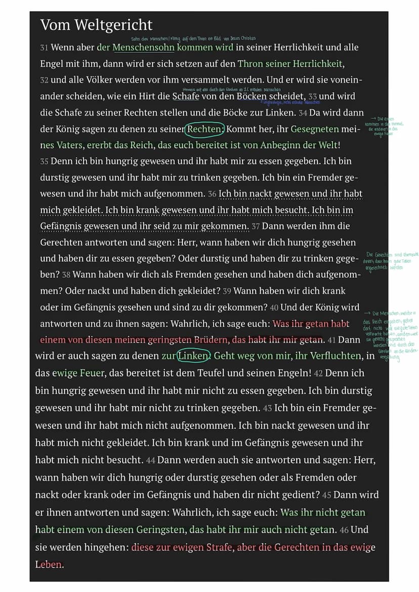 Identitatssuche bei Weltuntergang
Machtlosigkeit
anderungswunsch.
Erfahrung-
-Religion
DEFINITION:
Eschatologie
LEHRE DER LETZTEN DINGE
Nach