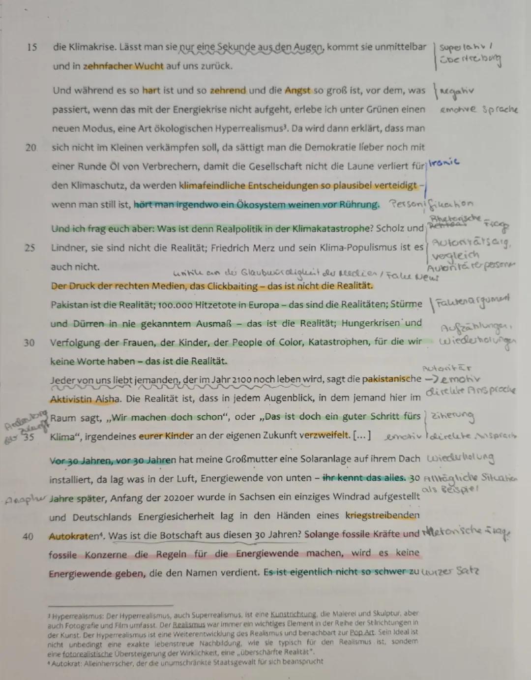 1. Klausur
Deutsch, Grundkurs Q2
Thema: (Politische) Reden in ihrem historischen Kontext analysieren
Aufgabenstellung
1. Analysieren Sie den