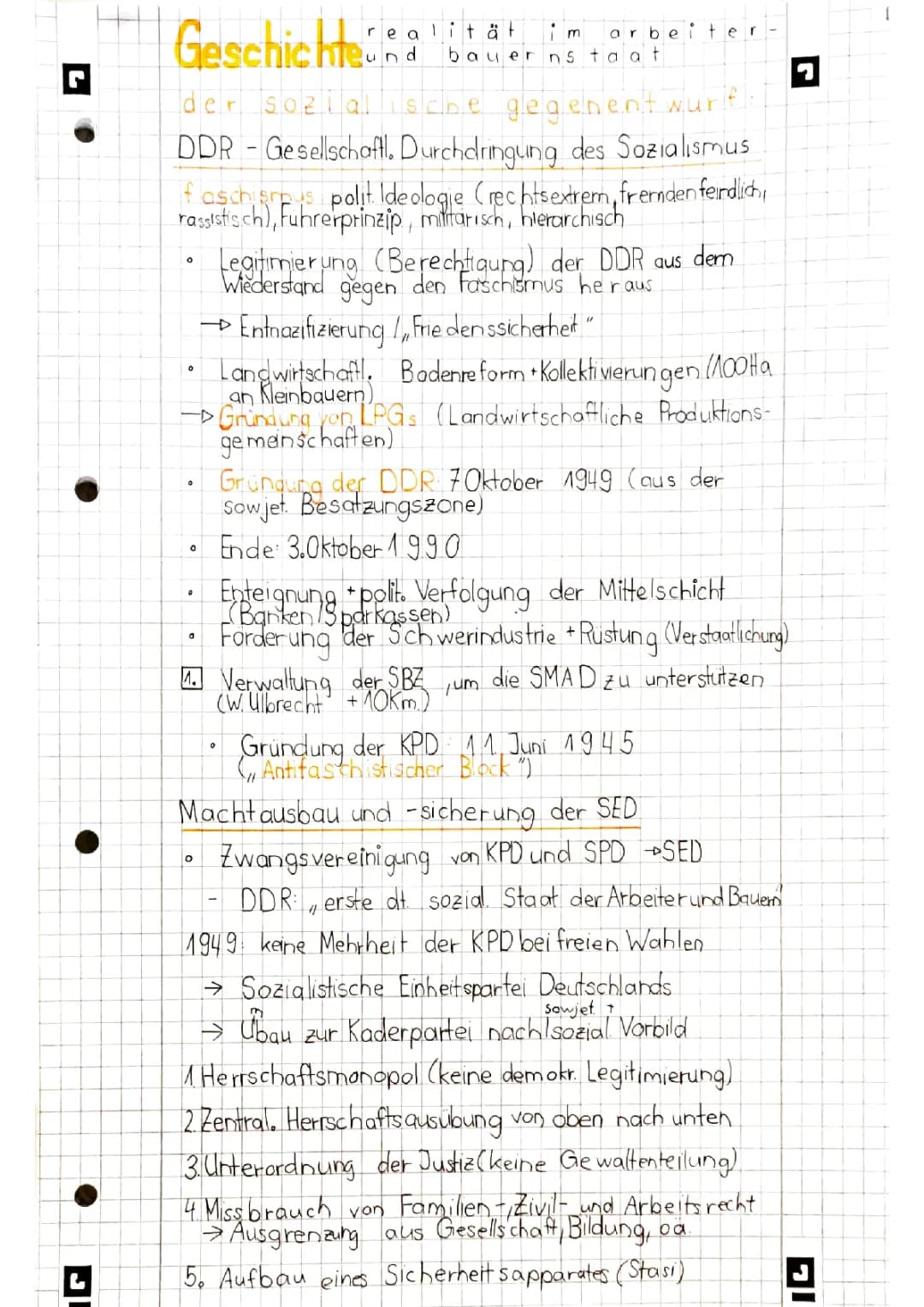 DDR - Arbeiter- und Bauernstaat 