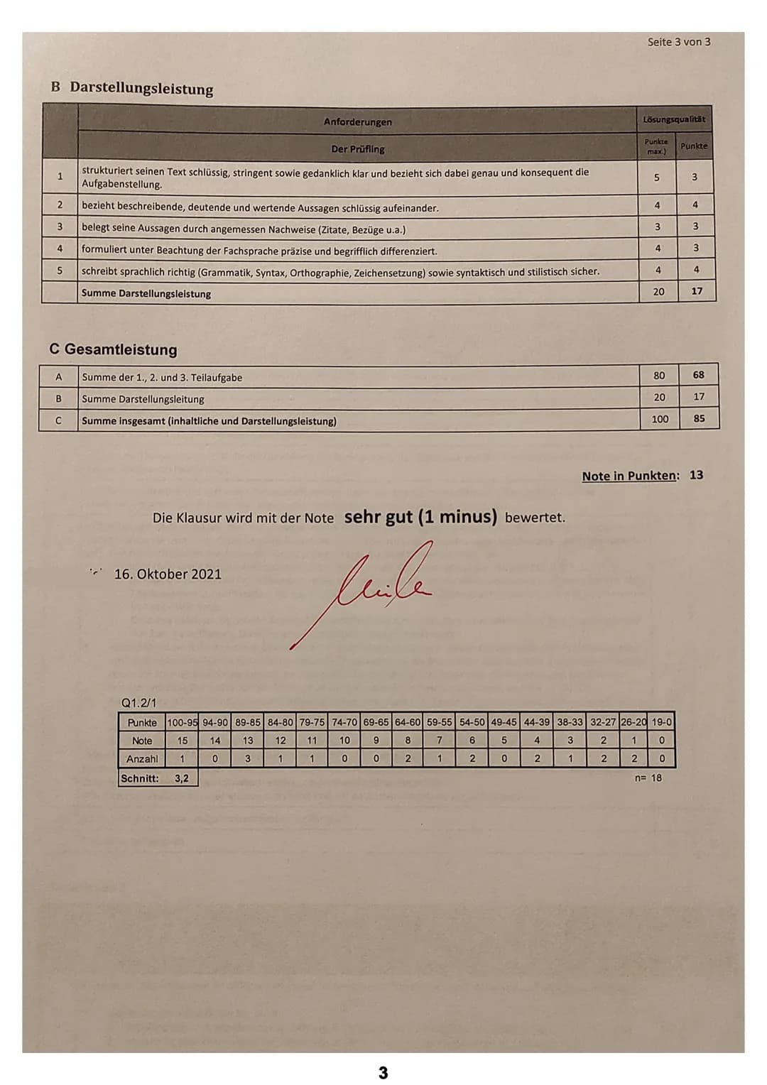Geschichte LK Q1.1 | MI
Teilleistungen - Kriterien
A Inhaltliche Leistung
Teilaufgabe 1
1
2
3
4
5
7
1
Klausur Nr. 1
Der Prüfling
beschreibt 